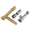 Water Intake Valve Key G1 Thread Brass Stainless Steel Quick