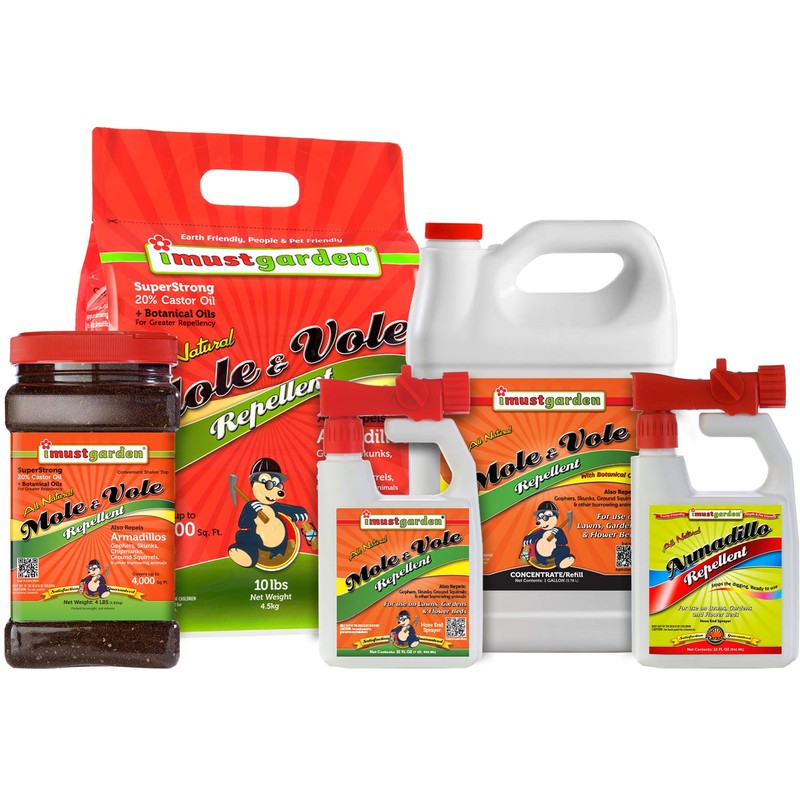 I Must Garden Mole & Vole Repellent: Professional Strength –