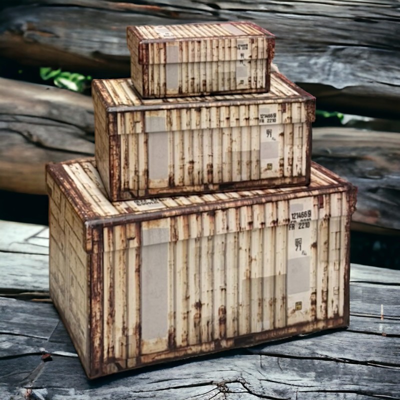 MIJOMA Robust Gift Boxes & Storage Boxes in Ship Container