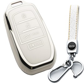 Tautrophen Key Fob Cover Compatible with Toyota Crown Corolla Cross Highlander Tundra Prius Venza Sequoia Camry 2025