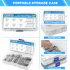 Machine Screws, 100 PCS Phillips Flat Head Electricians Screw Kit