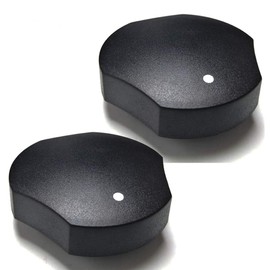 (2 Pack) 74009592 WPL74009592 WP74009592 L74009592 B0034IT8G2 Cooktop Knob Replacement Part for Jenn-Air & Whirlpool - Replaces 74009592, 1032643, 71003477, AH2087006, EA2087006, PS2087006