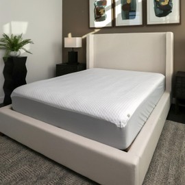 23 Threads X161 Series Padded Plush Soft Waterproof Noiseless Mattress Protector Cover, Fitted, with Ctrl+Z Technology, 16 Inch Deep, FullXL