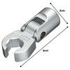 Tone 3SCF-12F Flex Claw Foot Wrench, 3/8 inch (9.5 mm)
