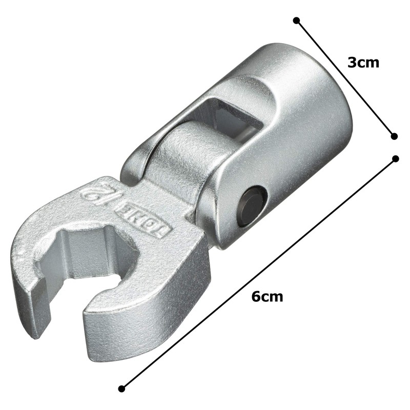 Tone 3SCF-12F Flex Claw Foot Wrench, 3/8 inch (9.5 mm)