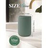 INGOFIN Ceramic Toothbrush Holder, 12 oz Toothpaste Holder Bathroom Cup,