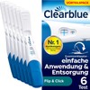Clearblue Flip & Click Pregnancy Test Value Pack Foldable Easy
