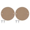 PATIKIL 4 Pack 14" Pottery Wheel Bats, 1/3" Thick Round
