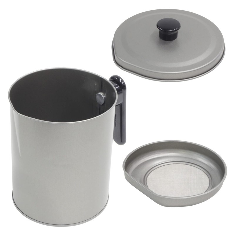 Takehara FO-4 Can Fluorine Oil Pot, 3.5 gal (1.5 L),