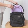 SIC Multi-purpose Folding Bowl, Portable Thermoplastic Rubber, Round Shape, Space-Saving,