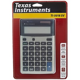Texas Instruments TI5018SV calculator, Black