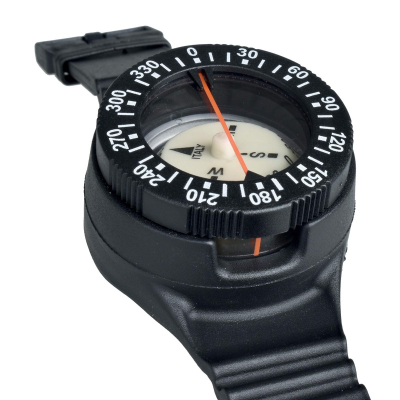 SEAC Wrist Compass, high resistance strap and buckle, luminescent