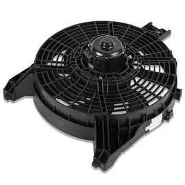 NI3120101 OE Style AC Condenser Cooling Fan Assembly Compatible with Armada Titan Infiniti QX56 07-15