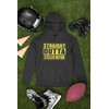 Expression Tees Hoodie Straight Outta Steeler Nation Football Adult X-Large