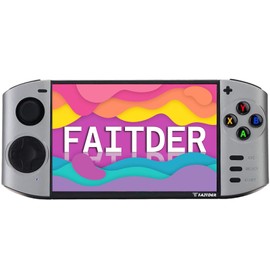 FAITDER- XY09-Pocket Game Console 5.1 inch HD Screen Built-in 22800+ Games Support Multiple simulators Retro PSP Game Console Support Dual Controller Double Player 16G Memory Birthday