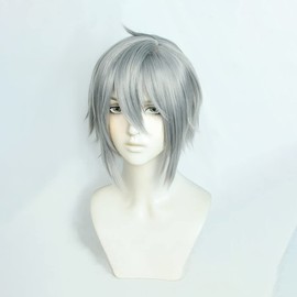 Heat Resistant Cosplay Wig, Second Castle, Owen Cosplay Wig, Party, Disguise + Bonus 3 Pieces, Exclusive Net, Hairpin and Memo Pad Included