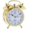 Atlanta Twin Bell Alarm Clock with Luminous Hands Analog 1058