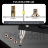 Mardatt 34Pcs 4 Sizes Multi-Grip Rivet Nut Assortment Kit, M4