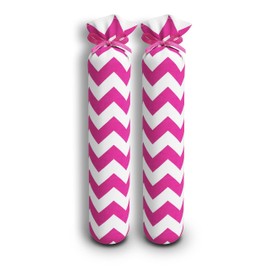 My Boot Trees - Boot Shaper Stands for Closet Organization - Keeps Them Shaped Properly - Many Patterns to Choose from - 1 Pair (Pink Chevron)