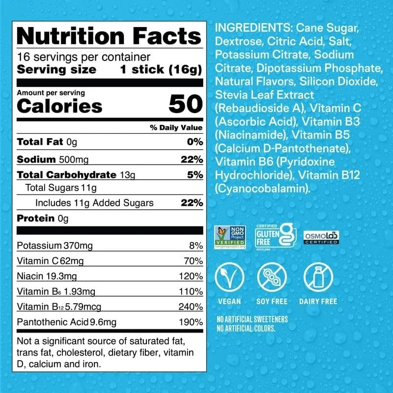 Liquid I.V. Hydration Multiplier - Orange Vanilla Dream | Electrolyte