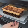 Housoutil 25 Moldes De Pan De Papel Café Rectangular, Papel