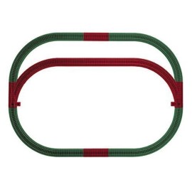 Lionel 49990 S Scale AF FasTrack Outer Passing Loop Add-On Track Pack