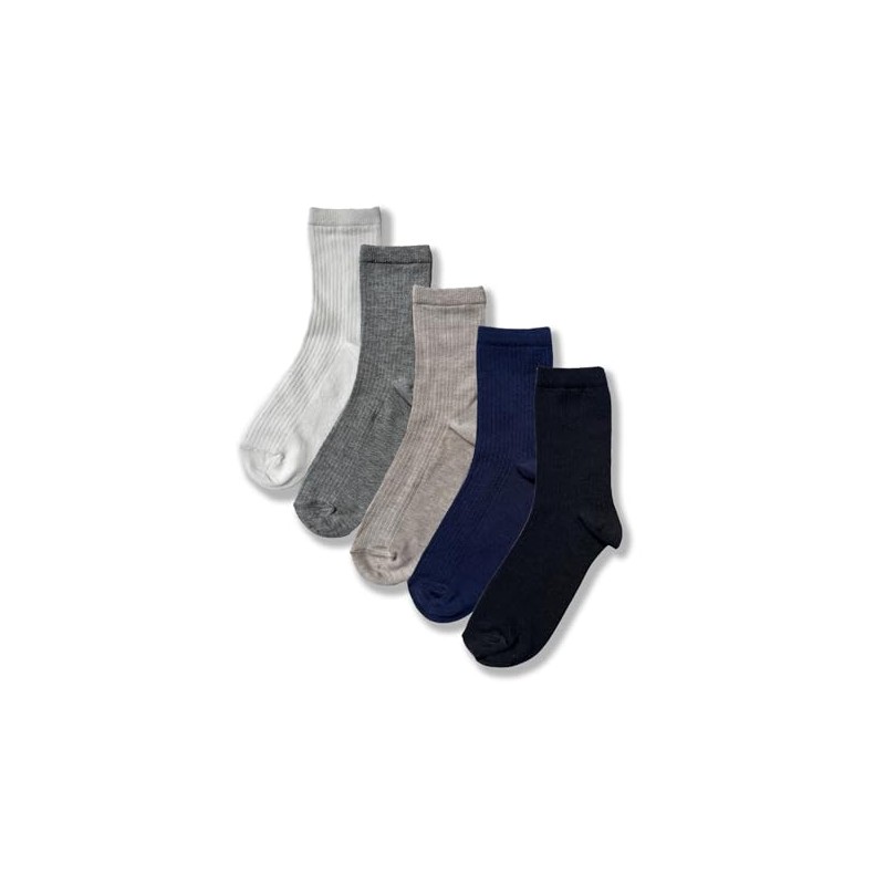 Cub Rocks 5pk Ladies Bamboo Ankle Socks, Natural Mix, UK