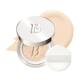 BANILA CO Covericious Ultimate Cover Cushion | Up to 100HR Long-Wear Foundation | 20 Shades for All Skin Tones | Matte & Lightweight Finish | Korean Cushion Foundation (14g / 0.49 oz), 17W FAIR