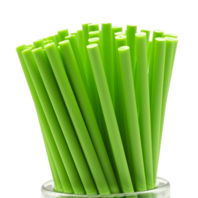 Plastic Lollipop Sticks - 114mm x 4mm Pack of 100