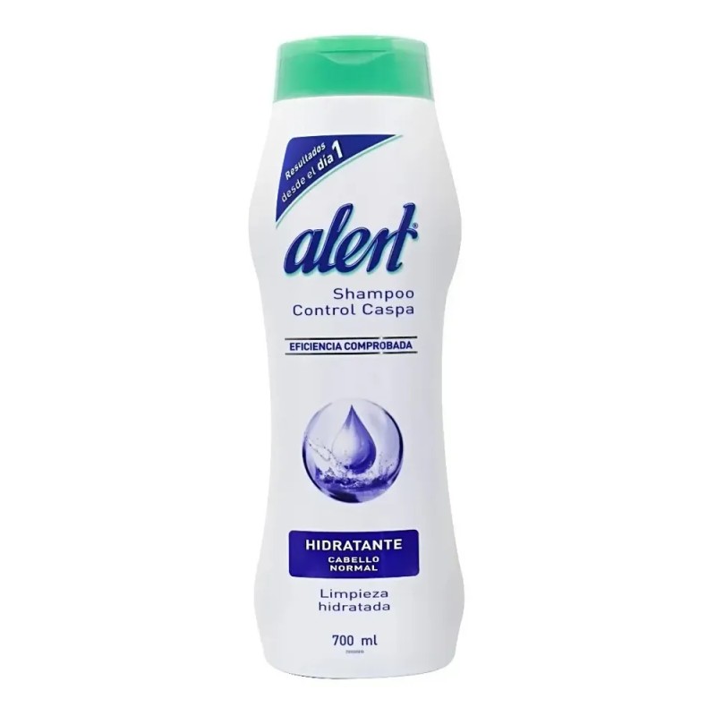 Alert Shampoo Hidratante Normal 700 Ml. Cabello Sano