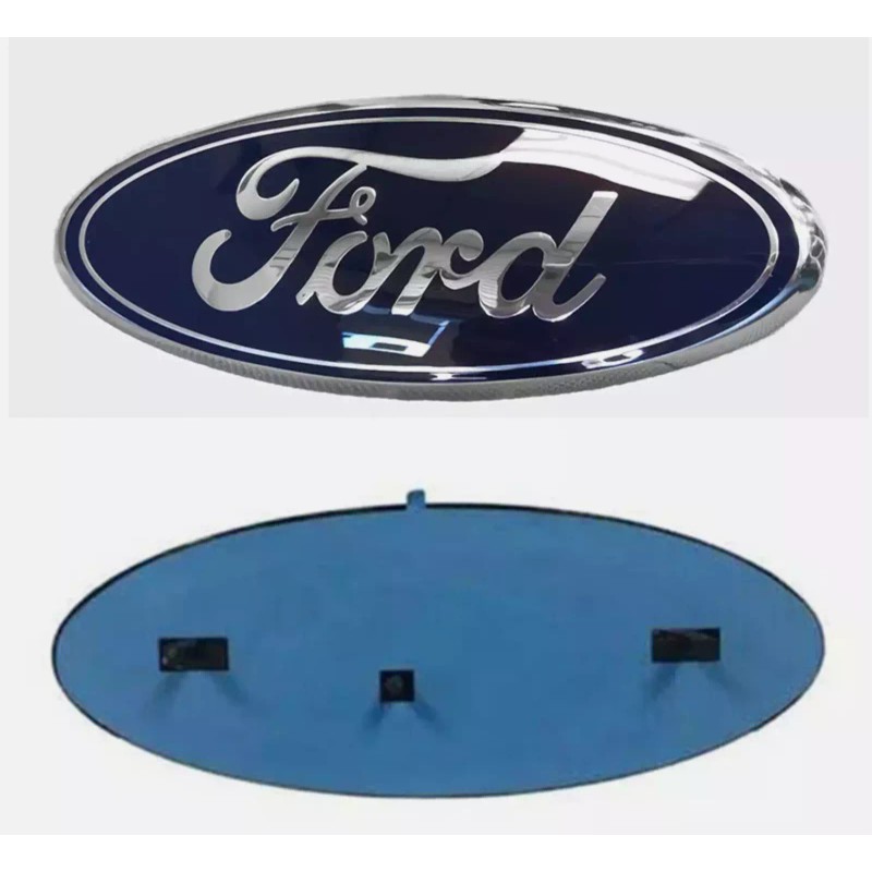 Ford BLUE & CHROME 2005-2014 Ford F150 FRONT GRILLE/ TAILGATE