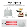 MEXS Insulated Lunch Bag for Women Men Large Reusable Lunch