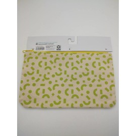 Up & Up Zip Pencil Pouch For Binder Notebook Fabric 10"x 6" New