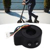 Throttle Accelerator Electric Scooter Finger Throttle Accessories Replacement Part Black