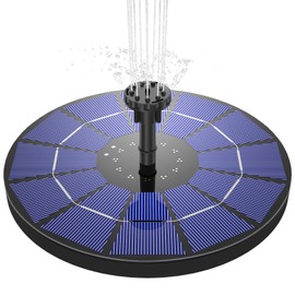 Vitcoco 3.0 W Solar Fountain, Upgraded Solar Pond Pump, 3W