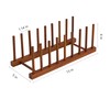 HBlife Teak Dish Plate Bowl Cup Book Pot Lid Cutting