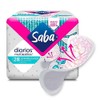 Saba Protectores Diarios Multiestilos Ultradelgados, 28 piezas