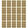 120 Pcs Thank You Stickers Large 4cm Square Gift Thank