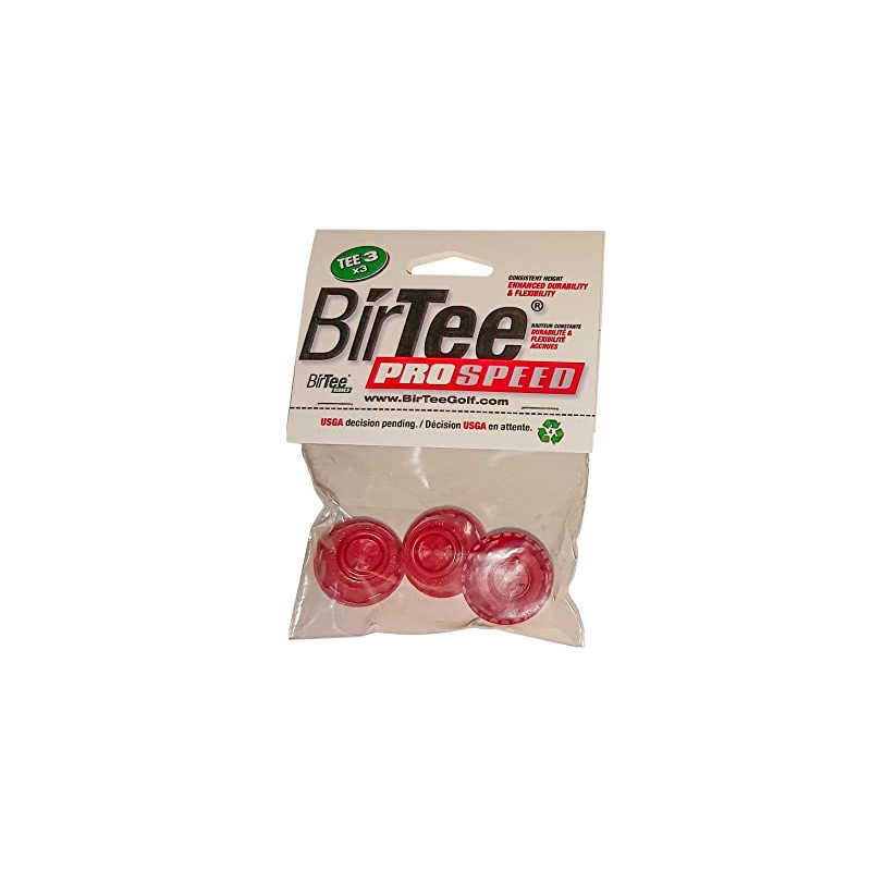 BirTee Pro Golf Tees - Size #3 (3/4") Individual Size