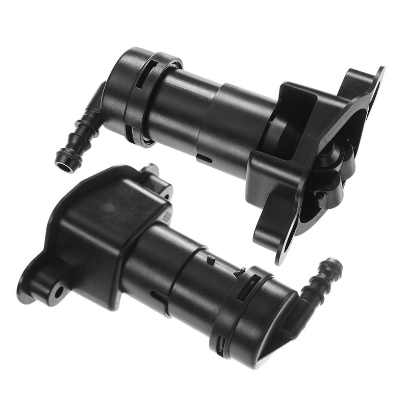 2x Headlight Cleaning Water Nozzle Left Right Compatible with A4