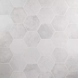 Ivy Hill Tile Hayes Blanco 7.87 in. x 9.44 in. Matte Porcelain Floor/ Wall Tile