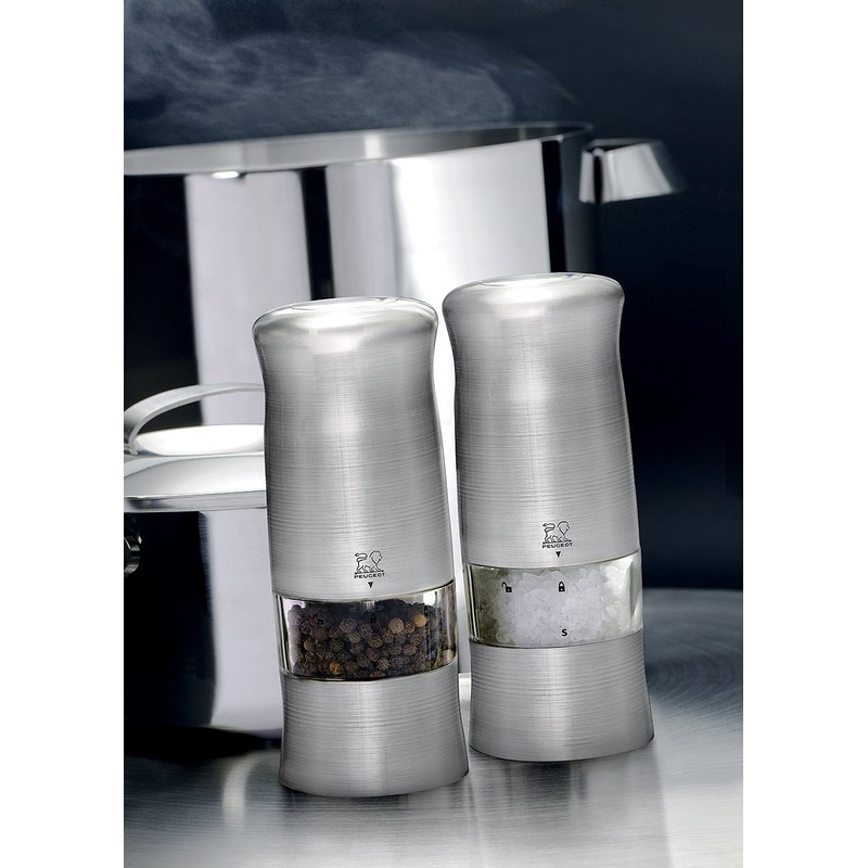 Peugeot Zeli Electric Pepper Mill, Abs, Steel, 5.6 x 5.6