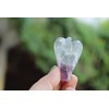 Jet International Energized Multi Flourite 2" Angel Gemstone Divine Spiritual