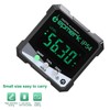 IP54 4*90° Portable Digital Inclinometer LCD Backlight Digital Protractor Slope