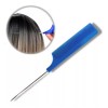 Globusman Peine Cola De Metal Para Corte Profesional Negro