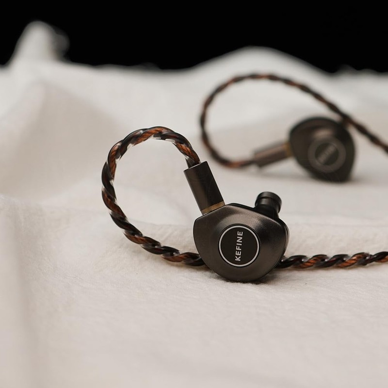 HiFiGo Kefine Delci Single 10mm Dynamic Driver In-Ear Monitor, 1DD
