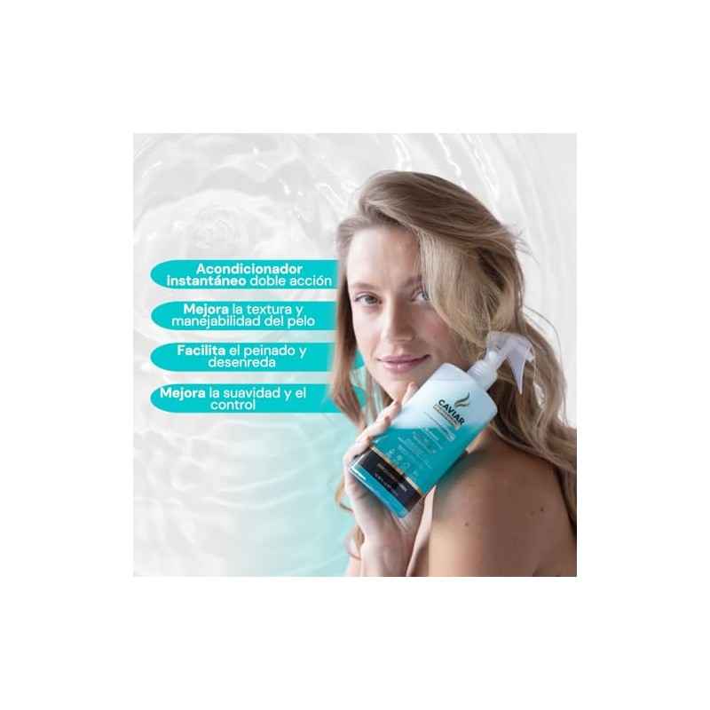 Caviar Professional Trio Bifase Hidratante Acondicionador instantneo para cabello Sin