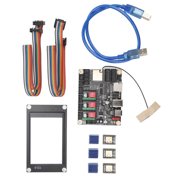 3D Printer Motherboard Kit Laser Engraver Control Board 32bit Wifi