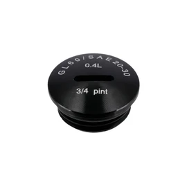Locking Screw Black Anodised Aluminium (Oil Filling Hole) with O-Ring