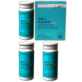 Esther Vaginal Lactobacillus White 500mg Total 90 Capsules / 여에스더 질유래 유산균 화이트 500mg 총 90캡슐